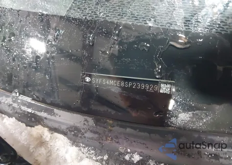 2025 Toyota Corolla Se из США, поврежденный, VIN 5YFS4MCE8SP239929